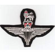 Parachute Regiment Wire Blazer Badge